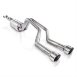 Stainless Works 2006-09 Trailblazer SS 6.0L 2-1/2in S-Tube Exhaust Y-Pipe Side Bumper Exit thumbnail 1
