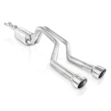 Stainless Works 2006-09 Trailblazer SS 6.0L 2-1/2in S-Tube Exhaust Y-Pipe Side Bumper Exit thumbnail 3