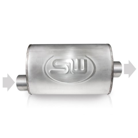 Stainless Works 2.25in ID OFFSET INLET/ 2.25in OD CENTER OUTLET 4inX8in thumbnail 4