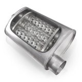 Stainless Works 2.5in ID OFFSET INLET/ 2.5in OD OFFSET OUTLET (ON OPPOSITE SIDES) 4inX8in thumbnail 1