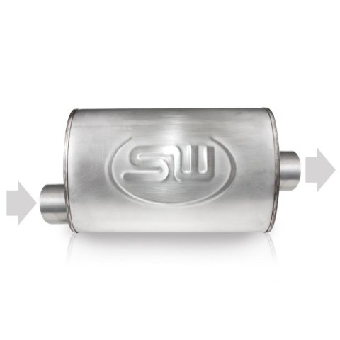 Stainless Works 2.5in ID OFFSET INLET/ 2.5in OD CENTER OUTLET 4inX8in thumbnail 4