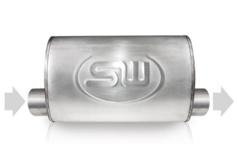 Stainless Works 2.5in ID OFFSET INLET/ 2.5in OD OFFSET OUTLET (ON SAME SIDE) 4inx8in thumbnail 4
