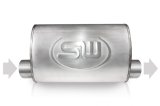 Stainless Works 3in ID OFFSET INLET/ 3in OD OFFSET OUTLET (ON SAME SIDE) 5inX9in thumbnail 5