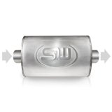 Stainless Works 2.25in ID CENTER INLET/ 2.25in OD CENTER OUTLET 5inX9in thumbnail 6