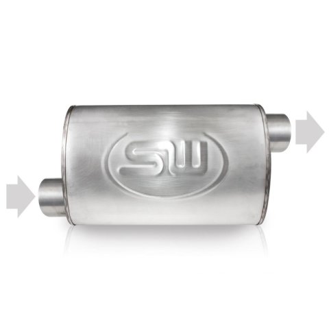 Stainless Works 3in ID OFFSET INLET/ 3in OD OFFSET OUTLET (ON OPPOSITE SIDES) 5inX9in thumbnail 4