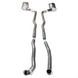 Stainless Works 1964-67 Corvette Exhaust BB Standard Trans 2-1/2in Factory Connect thumbnail 2