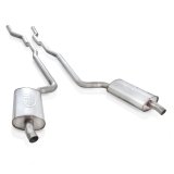 Stainless Works 1968-72 Corvette Exhaust SB 2-1/2in Factory Style Mufflers thumbnail 1