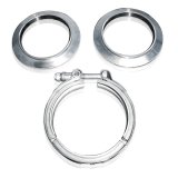 Stainless Works V Band SS Coupling Kit for 3 1/2in tubing thumbnail 4