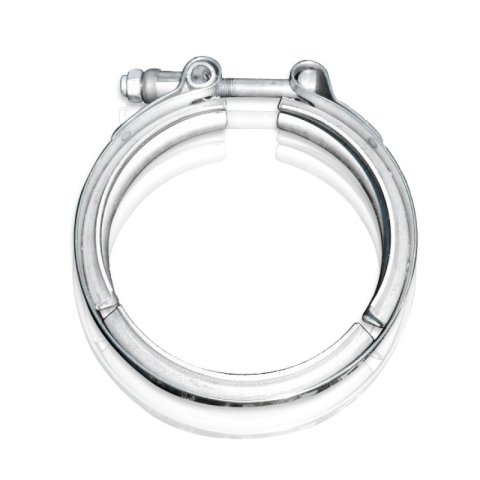 Stainless Works V Band SS T-Bolt Clamp only for 2 1/2in tubing only thumbnail 2