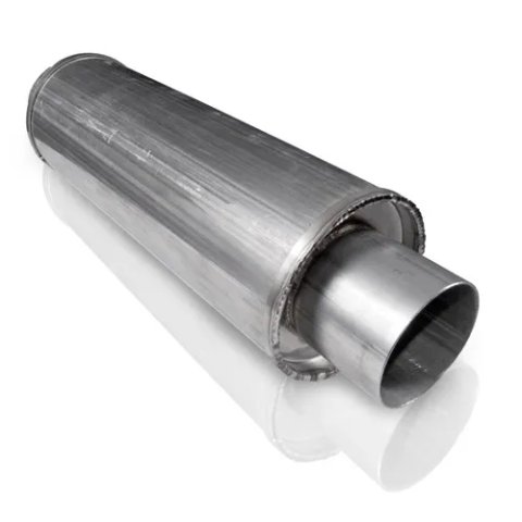 Stainless Works 2in VINTAGE ROUND MUFFLER thumbnail 5