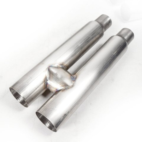 Stainless Works 2018+ Ford Mustang GT 3in Redline Series Catback H-Pipe w/Active Valves & Quad Tips thumbnail 9
