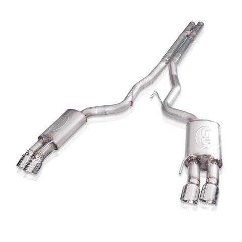 Stainless Works 18+ Ford Mustang GT Redline H-Pipe Performance Connect Cat-Back Exhaust thumbnail 1