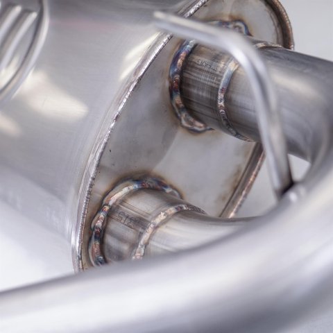 Stainless Works 2018+ Jeep Wrangler JL 304SS Factory Connect 2.5in Axle Back Exhaust System thumbnail 1