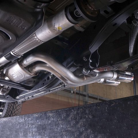 Stainless Works 15-19 Ford F150 5.0L Lightning Exit Catback System w/ 4in Tips thumbnail 1