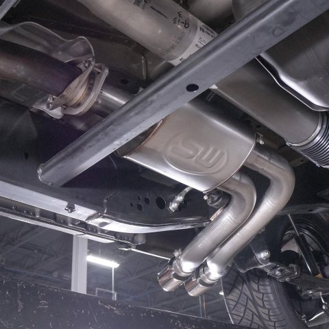 Stainless Works 15-19 Ford F150 5.0L Lightning Exit Catback System w/ 4in Tips thumbnail 2