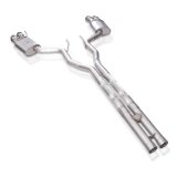 Stainless Works 18+ Ford Mustang GT 3in Legend 304SS Catback w/ H-Pipe Quad Polished Tips (No Valve) thumbnail 5