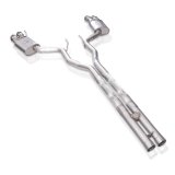 Stainless Works 18+ Ford Mustang GT 3in Legend 304SS Catback w/ H-Pipe Quad Polished Tips (No Valve) thumbnail 7