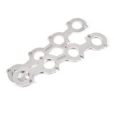 Stainless Works Small Block Ford 4.6L 2V Round Port Header 304SS Exhaust Flanges 1-3/4in Primaries thumbnail 1