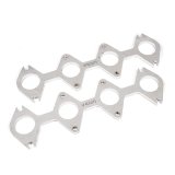Stainless Works Small Block Ford 4.6L 3V Round Port Header 304SS Exhaust Flanges 1-5/8in Primaries thumbnail 9
