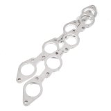 Stainless Works Big Block Chevy Round Port Header 304SS Exhaust Flanges 1-7/8in Primaries thumbnail 1