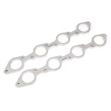 Stainless Works Big Block Chevy Round Port Header 304SS Exhaust Flanges 1-7/8in Primaries thumbnail 7