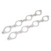 Stainless Works Big Block Chevy Round Port Header 304SS Exhaust Flanges 2in Primaries thumbnail 6