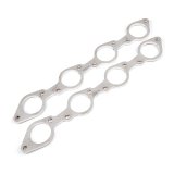 Stainless Works Big Block Chevy Round Port Header 304SS Exhaust Flanges 2-1/8in Primaries thumbnail 5