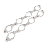 Stainless Works Big Block Chevy Round Port Header 304SS Exhaust Flanges 2-1/8in Primaries thumbnail 6