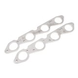 Stainless Works Big Block Chevy Round Port Header 304SS Exhaust Flanges 2-1/4in Primaries thumbnail 1