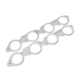 Stainless Works BBC Round Port 304SS Exhaust Flanges 2-3/8in Primaries (Raised Port Heads Only) thumbnail 4