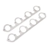 Stainless Works Big Block Ford Flat Tall Oval Port Header 304SS Exhaust Flanges 2-1/4in Primaries thumbnail 4