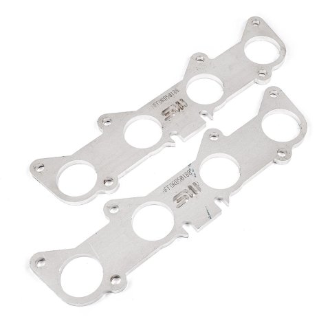 Stainless Works Ford 5.2L/5.0L Coyote Round Port Header 304SS Exhaust Flanges 1-3/4in Primaries thumbnail 1