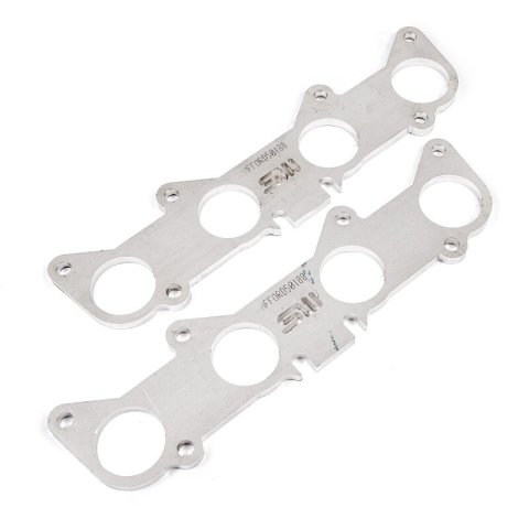 Stainless Works Ford 5.2L/5.0L Coyote Round Port Header 304SS Exhaust Flanges 1-3/4in Primaries thumbnail 4