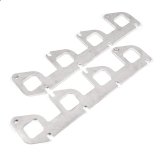 Stainless Works Ford 6.2L Square Port Shaped Header 304SS Exhaust Flanges 1-7/8in Primaries thumbnail 1