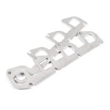 Stainless Works Ford 6.2L Square Port Shaped Header 304SS Exhaust Flanges 1-7/8in Primaries thumbnail 2