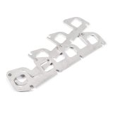 Stainless Works Ford 6.2L Square Port Shaped Header 304SS Exhaust Flanges 1-7/8in Primaries thumbnail 4