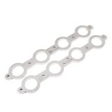 Stainless Works Chevrolet LS1/LS6 Round Port Header 304SS Exhaust Flanges 1-3/4in Primaries thumbnail 7