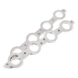 Stainless Works Chevrolet LS1/LS6 Round Port Header 304SS Exhaust Flanges 1-7/8in Primaries thumbnail 1