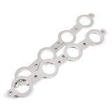 Stainless Works Chevrolet LS1/LS6 Round Port Header 304SS Exhaust Flanges 1-7/8in Primaries thumbnail 5