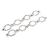 Stainless Works Chevrolet LS7 D-Port Shaped Header 304SS Exhaust Flanges 2in Primaries thumbnail 2