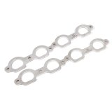Stainless Works Chevrolet LS7 D-Port Shaped Header 304SS Exhaust Flanges 2in Primaries thumbnail 3