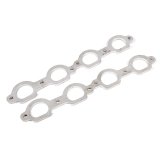 Stainless Works Chevrolet LS7 D-Port Shaped Header 304SS Exhaust Flanges 2in Primaries thumbnail 6