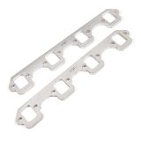 Stainless Works SBF Stock Rectangular Shaped Port 304SS Exhaust Flanges 1-5/8in Primaries (2in BP) thumbnail 4