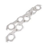 Stainless Works Small Block Ford AFR 225 Head Round Port Header 304SS Exhaust Flanges 2in Primaries thumbnail 2