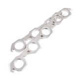 Stainless Works Small Block Ford AFR 225 Head Round Port Header 304SS Exhaust Flanges 2in Primaries thumbnail 5