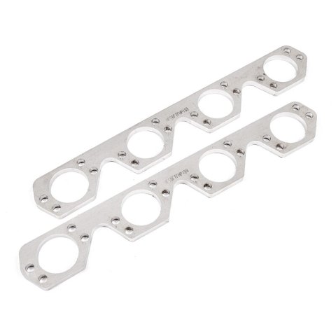 Stainless Works Small Block Ford Trick Flow High Port Header 304SS Exhaust Flanges 2in Primaries thumbnail 4