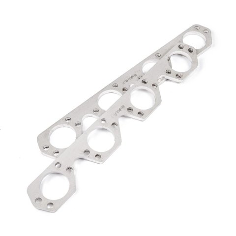 Stainless Works Small Block Ford Trick Flow High Port Header 304SS Exhaust Flanges 2in Primaries thumbnail 7