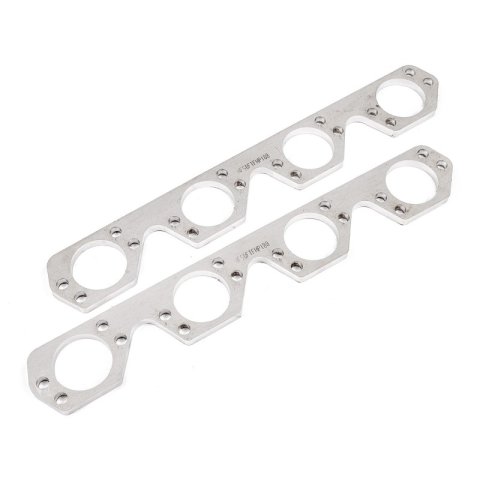 Stainless Works Small Block Ford Trick Flow High Port Header 304SS Exhaust Flanges 2in Primaries thumbnail 8