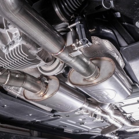 Stainless Works 15-19 Dodge Challenger 6.2L/6.4L Hemi 3in Legend Catback X-Pipe (Use Factory Tips) thumbnail 1