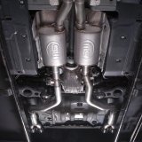 Stainless Works 15-19 Dodge Challenger 6.2L/6.4L Hemi 3in Legend Catback X-Pipe w/4in Quad Tips thumbnail 1